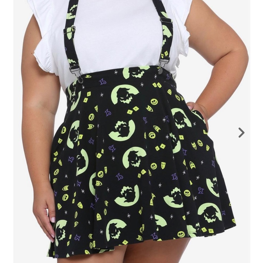 Oogie Boogie Skirt with Suspender
